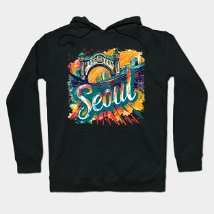 Seoul Retro South Korea t-shirt Hoodie